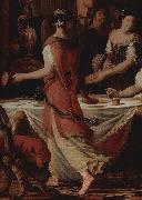 Johann Liss Gastmahl der Ester Detail oil painting